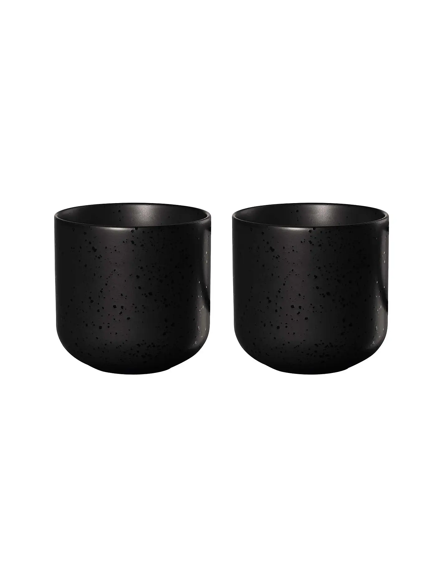 ASA SELECTION | Teebecher Set 2er Coppa 0,2l  Kuro/Schwarz | 